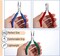 Jewelry Pliers Kit, 3 Pack Mini Chain Nose Pliers Wire Cutters for Jewelry Craft & Earring Making